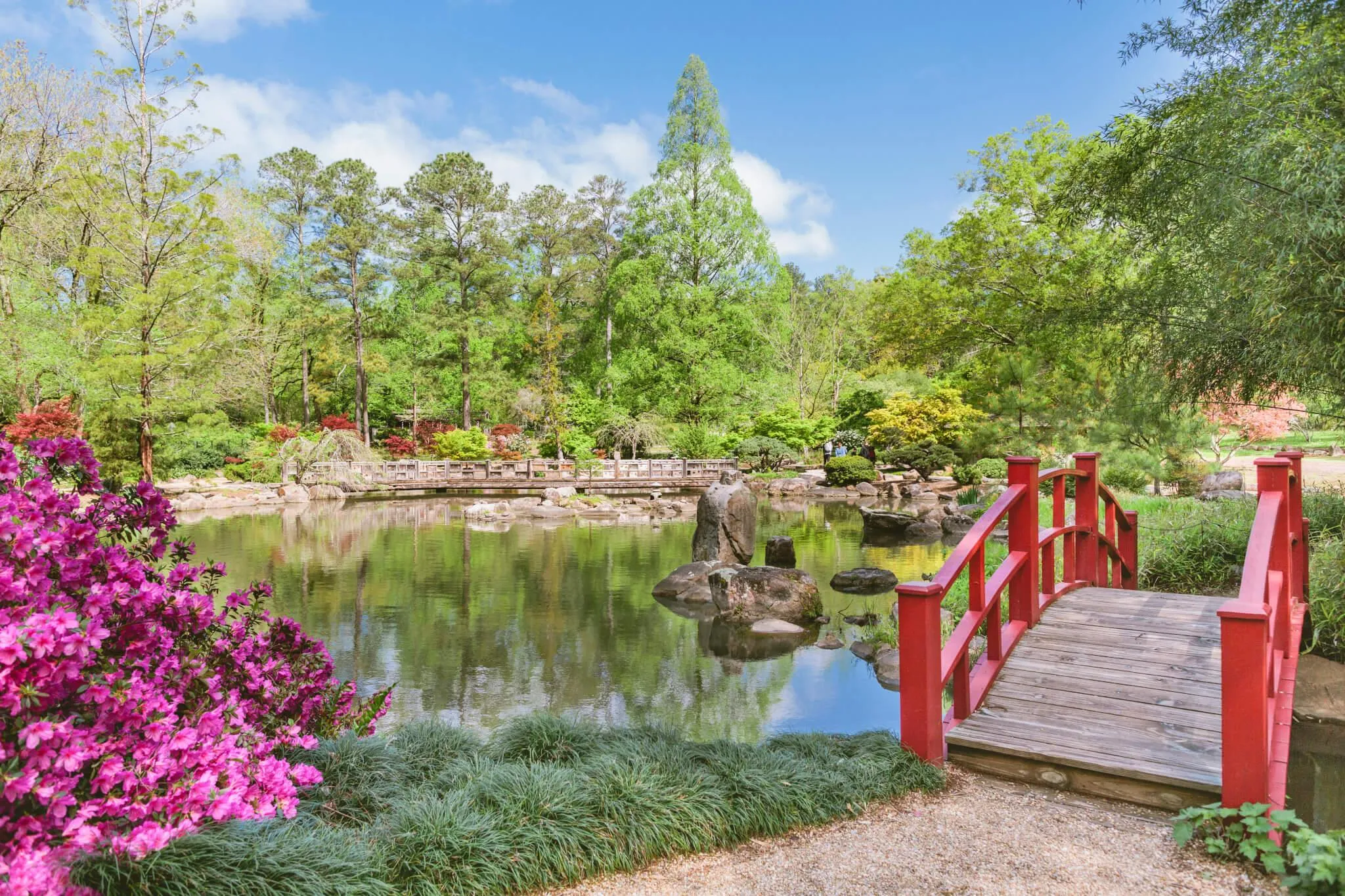 Beautiful View Of Birmingham Botanical Gardens, Birmingham, Alabama, United States Of America